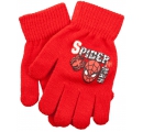 detské prstové rukavice Spiderman - červené