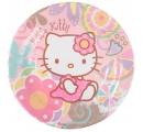 papierové tanieriky na oslavu - Hello Kitty