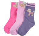 detské ponožky psík - 3 páry