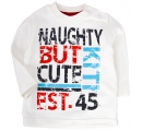 tričko s nápisom - Naughty but cute