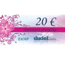 darčekový poukaz 20 euro